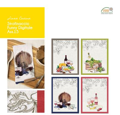 STROFINACCIO FUNNY DIGITALE 50X70 Tellini S.r.l. Ingrosso Abbigliamento